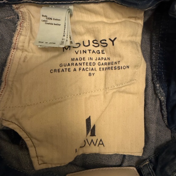 Moussy Women's Straight Leg Blue Jeans - Picture 6 of 7